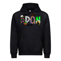 Black adon Urban Hoodie - CowhideDigitalArt