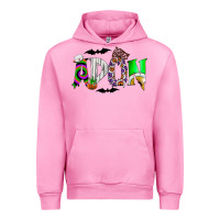 Fuchsia Pink adon Urban Hoodie - CowhideDigitalArt