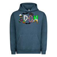 Pigment Midnight Navy adon Urban Hoodie - CowhideDigitalArt