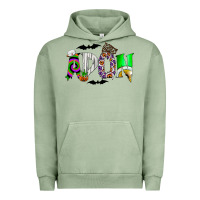 Pigment Oil Green adon Urban Hoodie - CowhideDigitalArt
