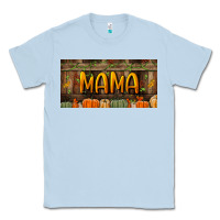 Dusty Blue mama license plate Classic Tee - BundleAndBundleShop