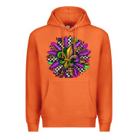 Carrot mardi gras sunflower Premium Hoodie - OliviaCreatesArt