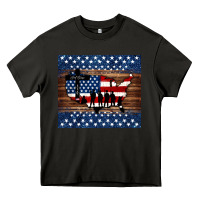 Asphalt god bless america american flag tumbler Heavy Core Tee - Jasminsmagicworld