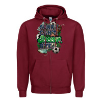 Burgundy Sorry can't Soccer bye Zipper Hoodie - HowdyJamesFarm