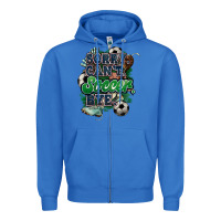 True Royal Sorry can't Soccer bye Zipper Hoodie - HowdyJamesFarm