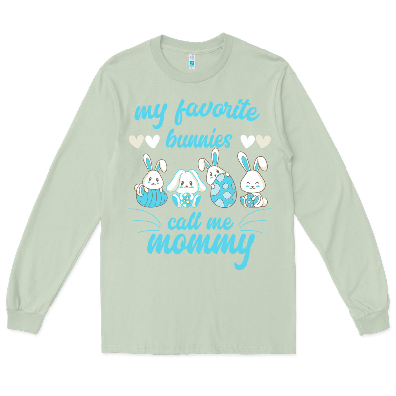 My Favorite Bunnies Call Me Mommy Long Sleeve Tee by Bettercallsaul | Teevron