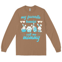 Toasted Coconut My Favorite Bunnies Call Me Mommy Long Sleeve Tee - Bettercallsaul