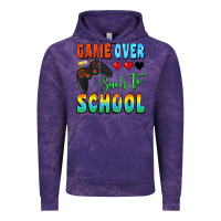 Cloud Purple game over back to school Vintage Hoodie - BundleAndBundleShop