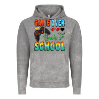 Cloud Rock game over back to school Vintage Hoodie - BundleAndBundleShop