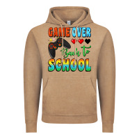 Vintage Coffee game over back to school Vintage Hoodie - BundleAndBundleShop
