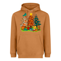 Meerkat christmas basketball trees bbs Heavyweight Hoodie - BundleAndBundleShop
