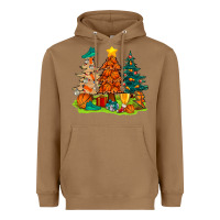 Toasted Coconut christmas basketball trees bbs Heavyweight Hoodie - BundleAndBundleShop