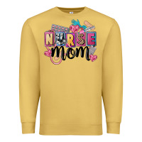 Antique Gold nurse mom Premium Sweatshirt - FaDigitalArtStudio