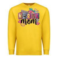 Lemon nurse mom Premium Sweatshirt - FaDigitalArtStudio