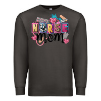 Smoke nurse mom Premium Sweatshirt - FaDigitalArtStudio