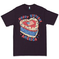Plum happy birthday america Premium Tee - MaliasSmallBusiness