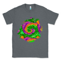 Charcoal Heather halloween patch  1 Classic Tee - BundleAndBundleShop