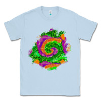 Dusty Blue halloween patch  1 Classic Tee - BundleAndBundleShop