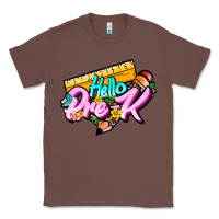 Chestnut hello pre k Classic Tee - JahusDesignShop