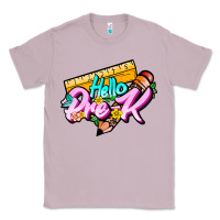 Lilac hello pre k Classic Tee - JahusDesignShop