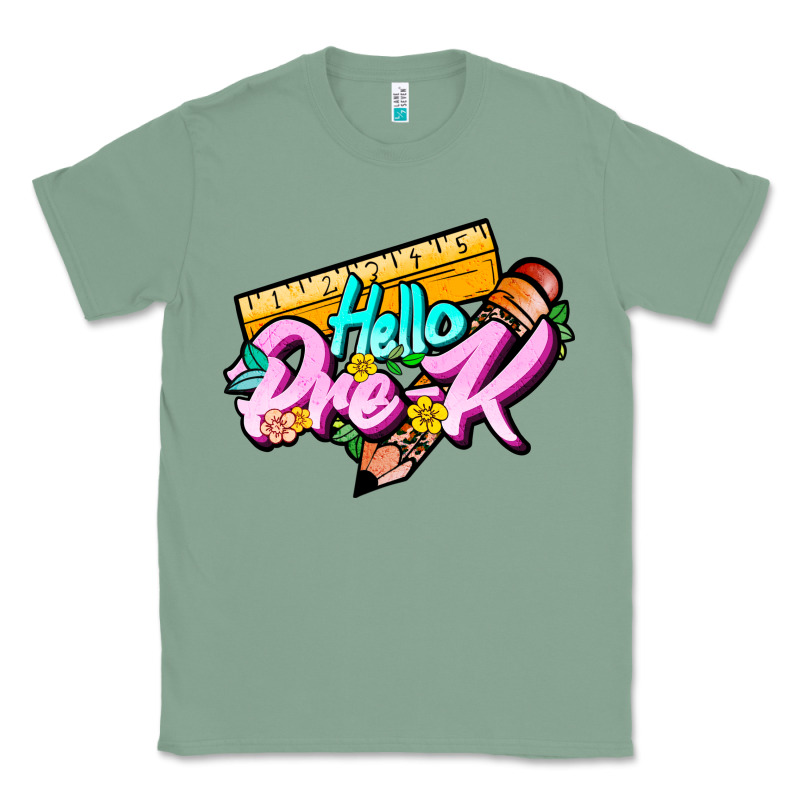 Hello Pre K Classic Tee by JahusDesignShop | Teevron