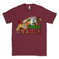 All The Jingle Ladies Christmas Horses Classic Tee | Teevron