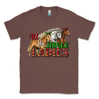 Chestnut all the jingle ladies christmas horses Classic Tee - LillyAllenDesigns