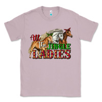 Lilac all the jingle ladies christmas horses Classic Tee - LillyAllenDesigns