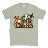 Matcha all the jingle ladies christmas horses Classic Tee - LillyAllenDesigns