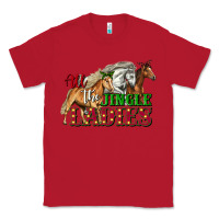 Red all the jingle ladies christmas horses Classic Tee - LillyAllenDesigns