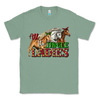 Sage all the jingle ladies christmas horses Classic Tee - LillyAllenDesigns