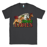 Smoke all the jingle ladies christmas horses Classic Tee - LillyAllenDesigns