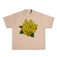Burro Oregon Grape Flower Illustrations Urban Heavy Tee - LillyAllenDesigns