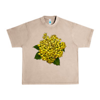 French Oak Oregon Grape Flower Illustrations Urban Heavy Tee - LillyAllenDesigns