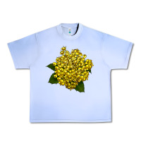Grape Ice Oregon Grape Flower Illustrations Urban Heavy Tee - LillyAllenDesigns