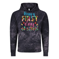 Cloud Black happy first day of school Vintage Hoodie - BundleAndBundleShop