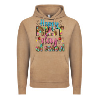 Vintage Coffee happy first day of school Vintage Hoodie - BundleAndBundleShop