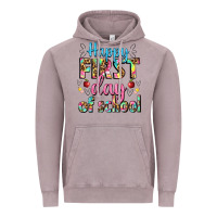 Happy First Day Of School Vintage Hoodie | Teevron