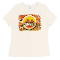 Bone hello summer watermelon lemon Ladies Tee - Jasminsmagicworld