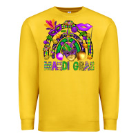 Lemon Mardi Gras Rainbow Premium Sweatshirt - BundleAndBundleShop