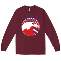 Burgundy America Since 1776 Long Sleeve Tee - Bettercallsaul