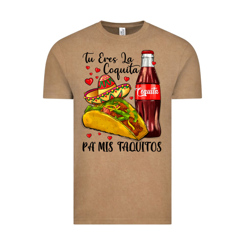 Tu Eres La Coquita Pa Mis Taquitos Vintage Tee by LillyAllenDesigns | Teevron