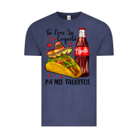 Vintage Denim tu eres la coquita pa mis taquitos Vintage Tee - LillyAllenDesigns