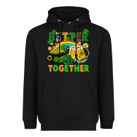 Black St. Patrick's Day better together Heavyweight Hoodie - FaDigitalArtStudio