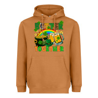 Meerkat St. Patrick's Day better together Heavyweight Hoodie - FaDigitalArtStudio