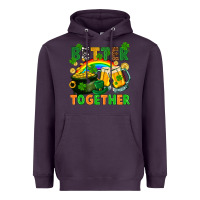 Plum St. Patrick's Day better together Heavyweight Hoodie - FaDigitalArtStudio