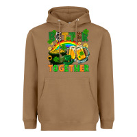 Toasted Coconut St. Patrick's Day better together Heavyweight Hoodie - FaDigitalArtStudio