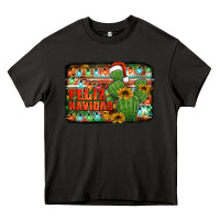 Asphalt feliz navidad merry christmas cactus Heavy Core Tee - Jasminsmagicworld