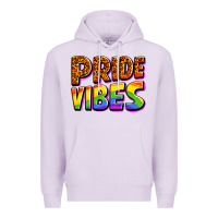 Lilac pride vibes Premium Hoodie - OliviaCreatesArt