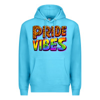 Ocean Blue pride vibes Premium Hoodie - OliviaCreatesArt
